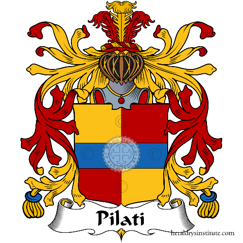 Coat of arms of family Pilati