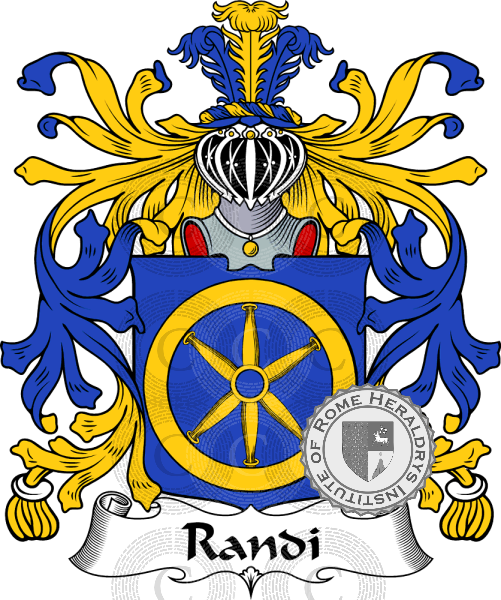 Brasão da família Randi