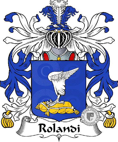 Escudo de la familia Rolandi