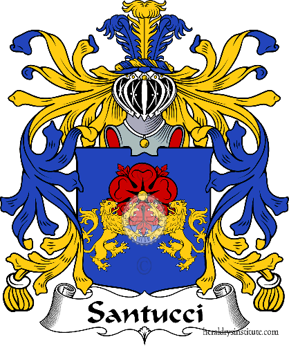 Brasão da família Santucci