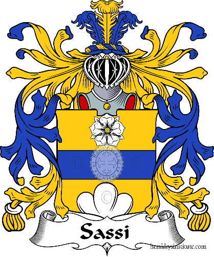 Wappen der Familie Sassi