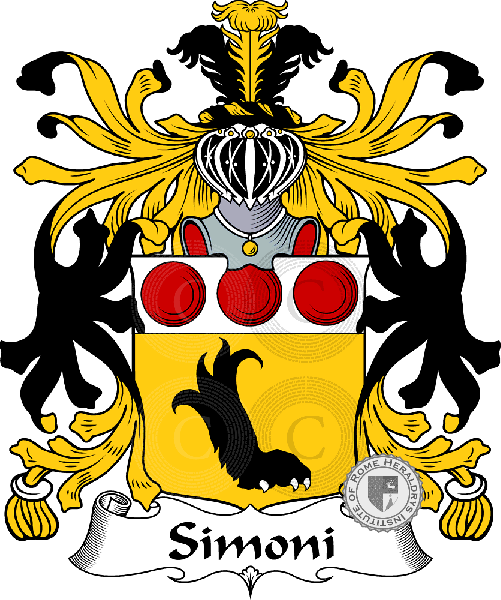 Wappen der Familie Simoni