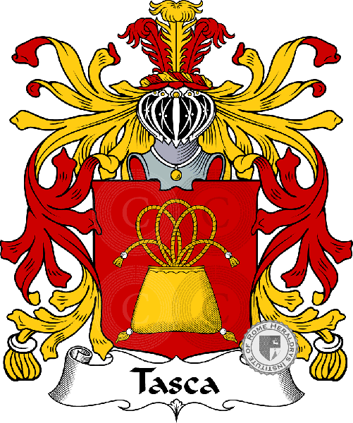 Coat of arms of family Tasca