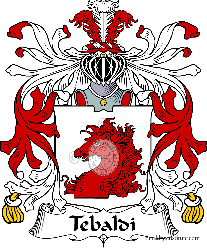 Escudo de la familia Tebaldi