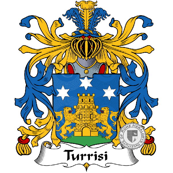 Escudo de la familia Turrisi