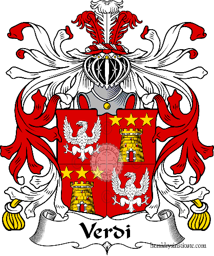Coat of arms of family Verdi