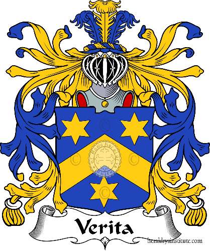 Coat of arms of family Verita