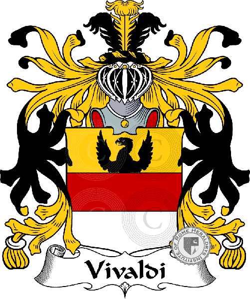 Coat of arms of family Vivaldi