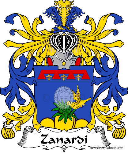 Escudo de la familia Zanardi
