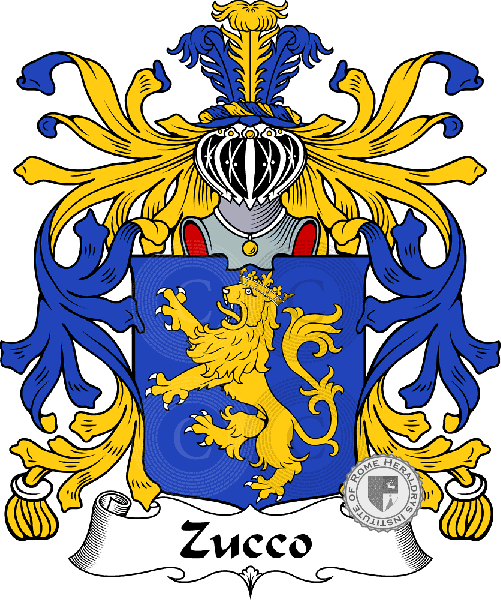 Coat of arms of family Zucco