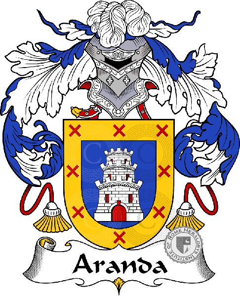 Wappen der Familie Aranda