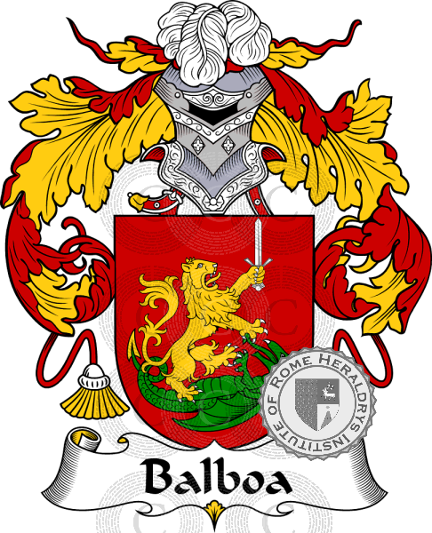 Wappen der Familie Balboa