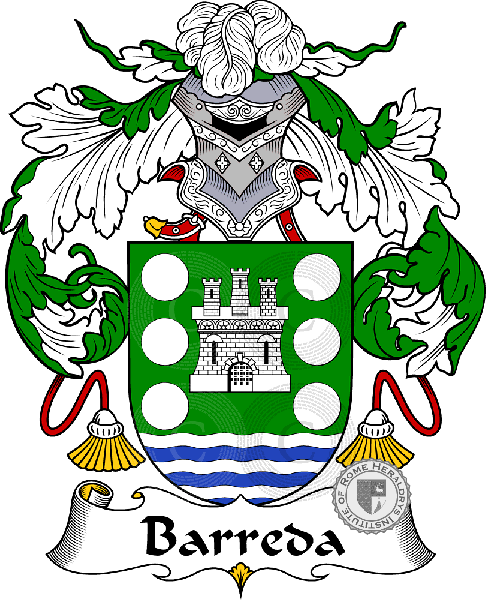 Coat of arms of family Barreda