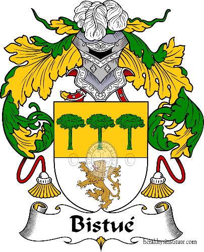 Wappen der Familie Bistué