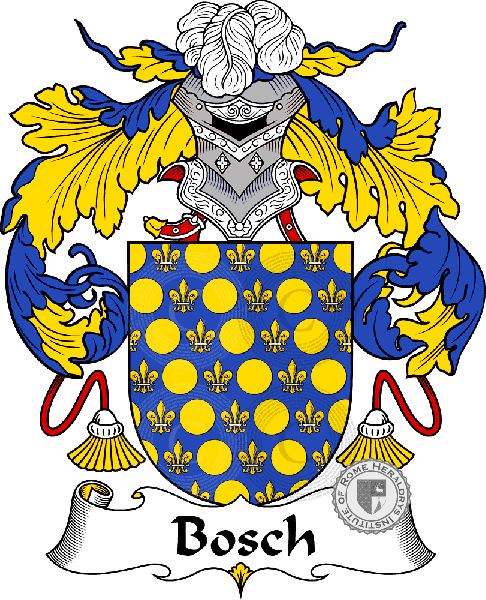 Coat of arms of family Bosch