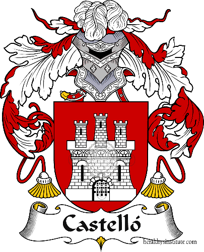 Brasão da família Castello