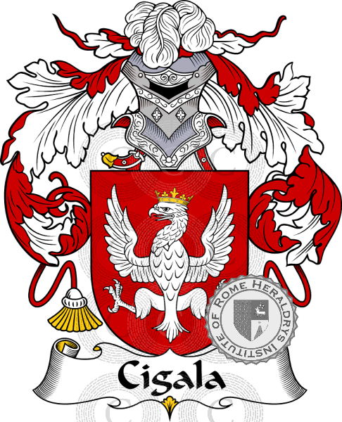 Wappen der Familie Cigala