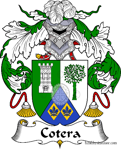Coat of arms of family Cotera