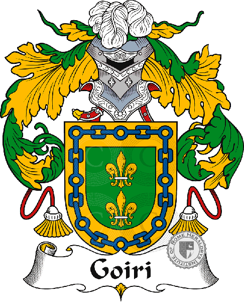Coat of arms of family Goiri