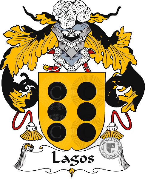 Coat of arms of family Lagos