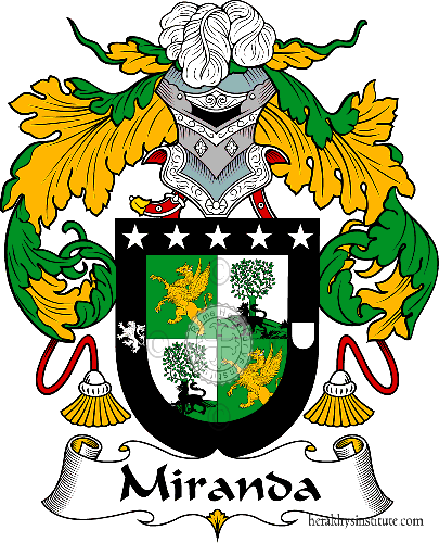 Escudo de la familia Miranda