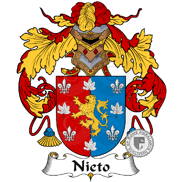 Coat of arms of family Nieto