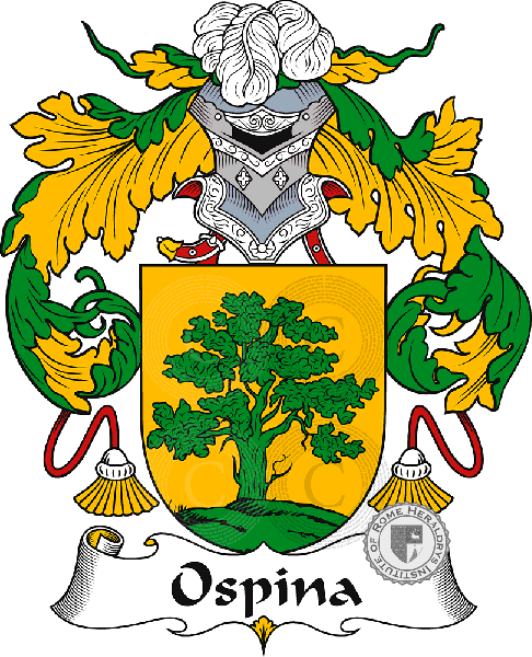 Coat of arms of family Ospino