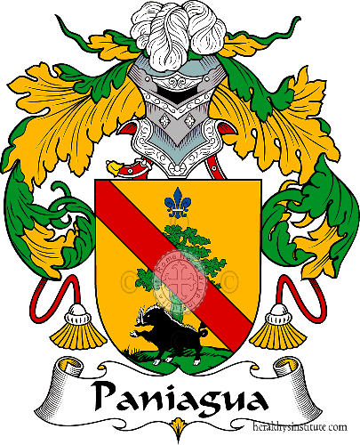 Coat of arms of family Paniagua