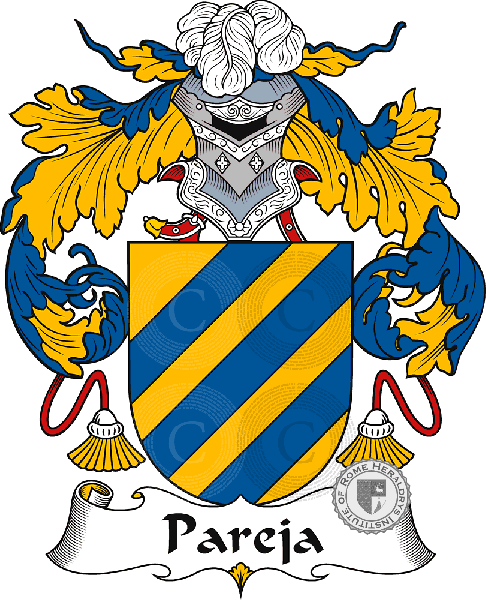 Coat of arms of family Pareja