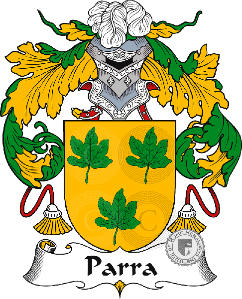 Wappen der Familie Parra