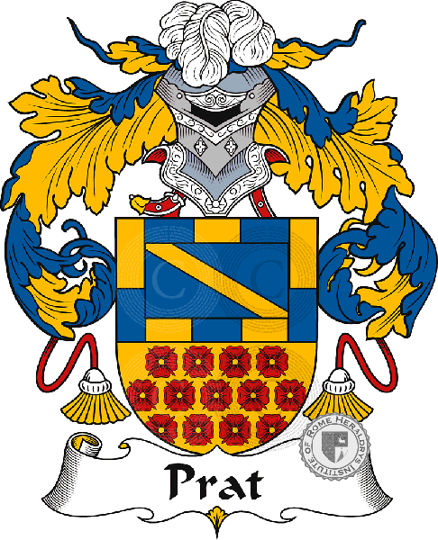 Coat of arms of family Prat