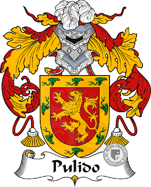 Coat of arms of family Pulido
