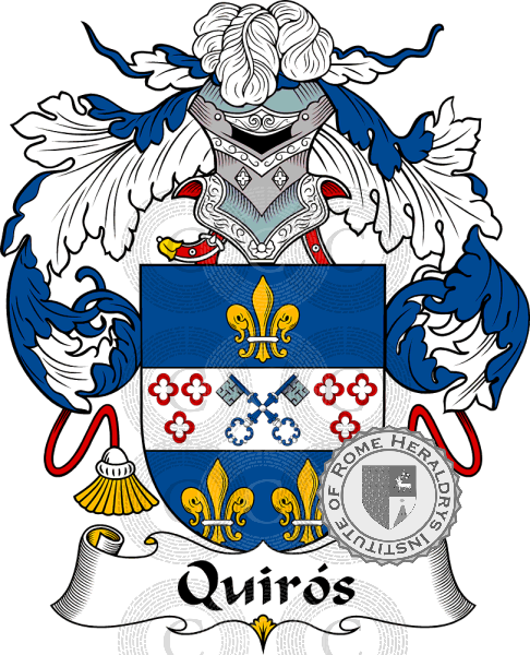 Coat of arms of family Quirós