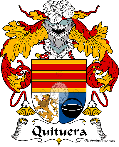 Coat of arms of family Quituera