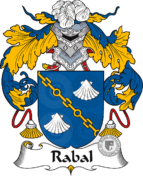 Coat of arms of family Rabal
