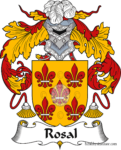 Coat of arms of family Rosal
