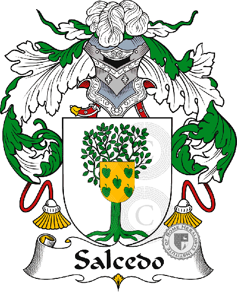 Wappen der Familie Salcedo