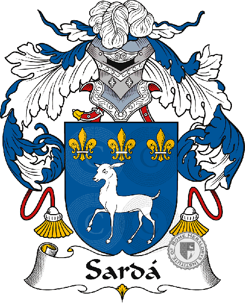 Wappen der Familie Sardá