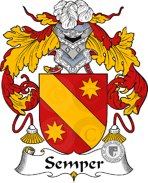 Coat of arms of family Semper