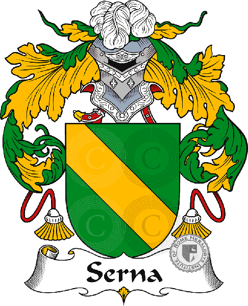 Escudo de la familia Serna