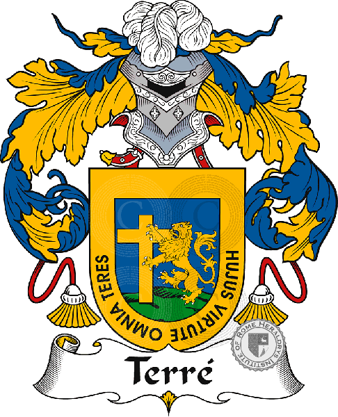 Coat of arms of family Terré