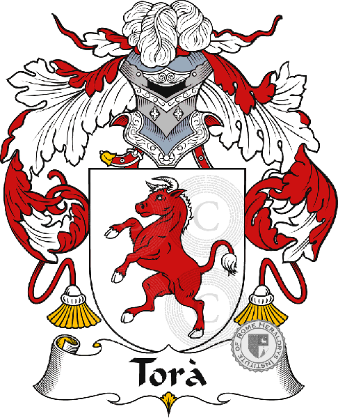 Coat of arms of family Torà