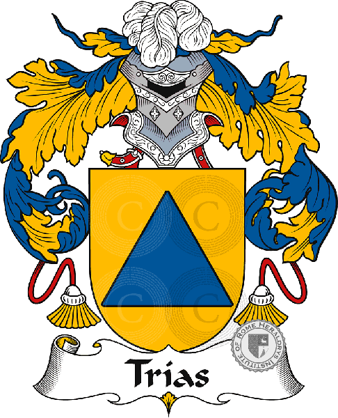 Coat of arms of family Trías