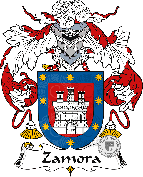 Wappen der Familie Zamora