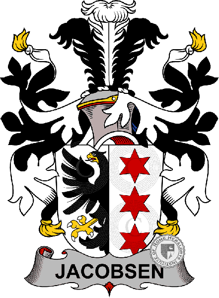 Coat of arms of family Jacobsen