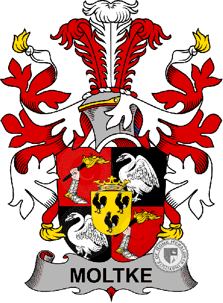 Coat of arms of family Moltke