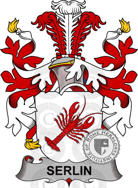 Escudo de la familia Serlin