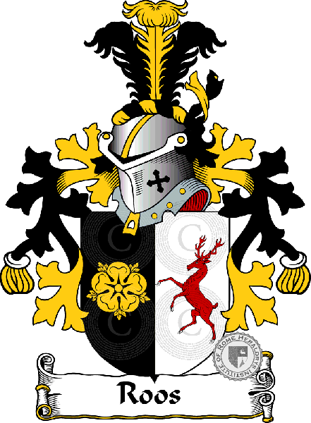 Coat of arms of family Roos