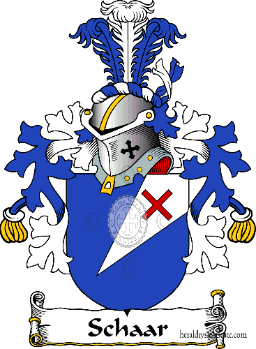 Coat of arms of family Schaar