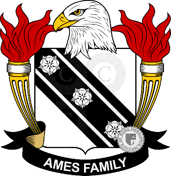 Brasão da família Ames